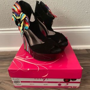 Heeled Rainbow Shoes
